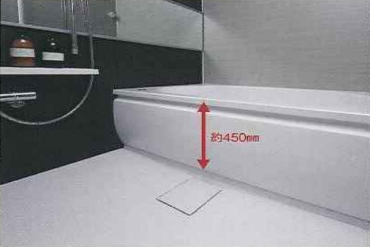 シティタワー天王寺真田山の低床型ユニットバス