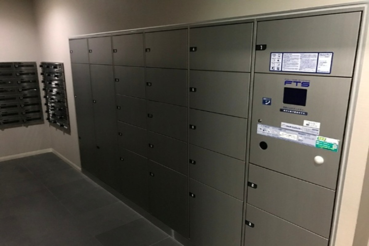 シティタワー天王寺真田山の宅配ボックス