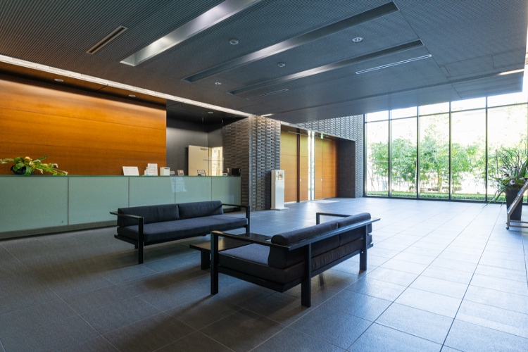 シティタワー天王寺真田山のエントランスホール