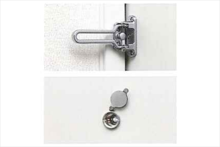 シティタワー天王寺真田山のドアガード・ドアスコープ