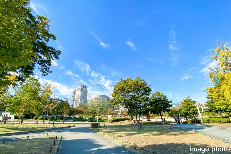 シティタワー天王寺真田山の公園イメージ図
