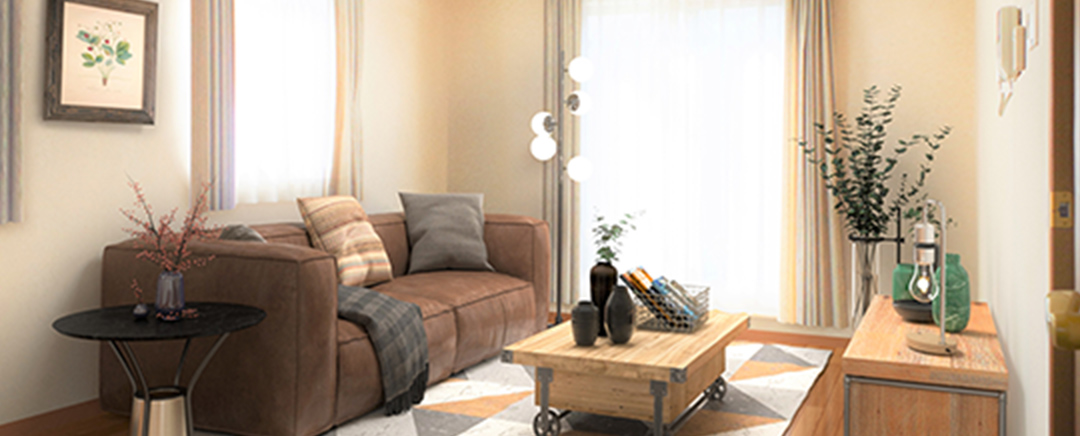 シティタワー天王寺真田山のバーチャルステージング